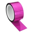 thumbnail image 1 of Uxcell 50mmx50m Prism Tape Holographic Reflective Self Adhesive Decor, Rose Red, 1 of 5