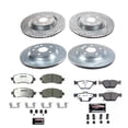 thumbnail image 3 of PowerStop Front and Rear Z26 Street Warrior Carbon-Fiber Ceramic Brake Pad and Drilled and Slotted Rotor Kit Fits: SUBARU Select Models K8521-26, 3 of 9