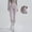 Beige, variant on Danhjin Women High Waisted tummy controlling Leggings Solid Color Yoga Workout Tight Pants Daily Sports Running Sports Wear with Pockets