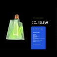 thumbnail image 6 of Next Glow Decorative Light bulb Eq 20W, ICE Style Decorative Light Bulbs Shaped E26 55 Lumen - Green, 6 of 6