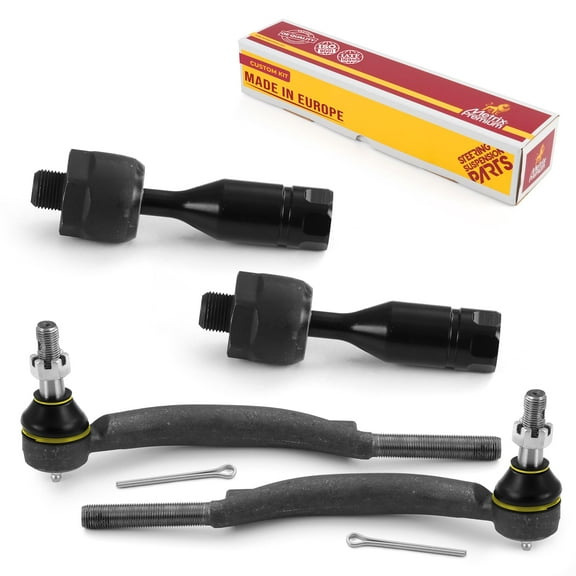 Metrix Premium Chassis Parts - 4 PC Inner & Outer Tie Rod End Kit Fits 04-07 Buick Rainier, 03-06 Chevrolet SSR, 03-09 GMC Envoy, 03-08 Isuzu Ascender, EV80965 ES3675 ES3676