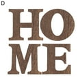 thumbnail image 6 of SPRING PARK 4Pcs/Set Hanging Wood Home Sign, Farmhouse Wall Hanging Decor - Wood Home Letters for Wall Art Rustic Home Decor, Wall Decor for Living Room Kitchen Entryway Housewarming Gift, 6 of 7