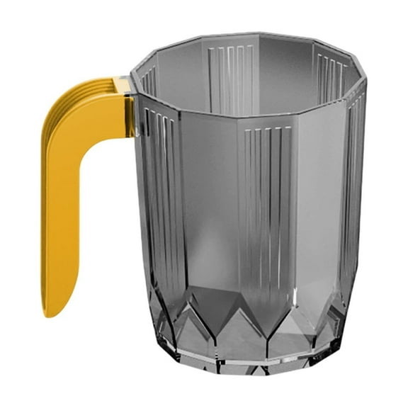 High-Grade Mouthwash Cup for Daily Use - Stylish Toothbrush Rinsing Cup, Durable Plastic Gargle Cup for Home and Dormitory, Multipurpose Bathroom Accessory for Toothbrushes