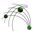 thumbnail image 1 of 7055 731236256380 Sprig Metal Wall Art - Candy Green, 1 of 2