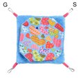 thumbnail image 2 of Flmtop Pets Hamster Rabbit Double Layer Owl Heart Hammock Nests Hanging Blanket Mat Bed, 2 of 9