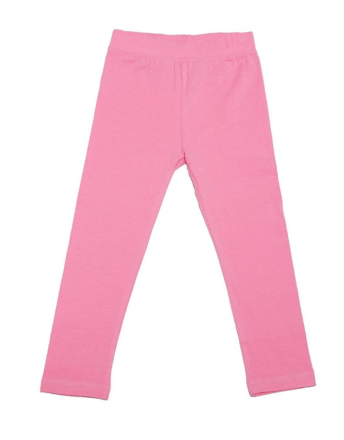 Leveret Girls Legging Cotton Ankle Length Kids & Toddler Pants (Toddler