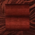 thumbnail image 1 of Ahgly Company Indoor Square Abstract Saffron Red Abstract Area Rugs, 5' Square, 1 of 6