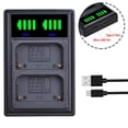 thumbnail image 2 of Baterías y Cargador Dual LED USB Tectra NP-FM50 para Sony HDR-HC1 DCR-TRV280, 2 of 9