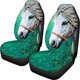 thumbnail image 1 of Juego de 2 Fundas de Asiento de Coche ABPHQTO Caballo 3D Universal, 1 of 3