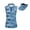 Blue Fish Camo, variant on Horse Rose Golf Sleeveless Shirts for Women with Matching Sports Sun Visor Hat, Breathable Lightweight Outdoor Golf Tennis Athletic Outfit Set