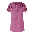 thumbnail image 4 of Blouses & Button-Down Shirts Plus Size Novelty Golf Tees for Women Cute Graphic Crop Tops for Women Short Sleeve Tunic Tops for Women 3Xl, 4 of 5