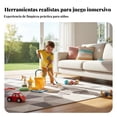 thumbnail image 2 of predolo 12 Piezas Set de Limpieza para Niños Diseño Realista Kit de Limpieza de Juguete Fomenta Buenos Hábitos para Preescolares, 2 of 5