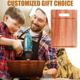 thumbnail image 6 of 12 Packs Wooden Cutting Boards Set with Handles Engraving Blanks Kitchen Serving Platter Bulk for Vegetables Meat Pizza Cheese (12 x 8 Inch, Acacia Wood), 6 of 6