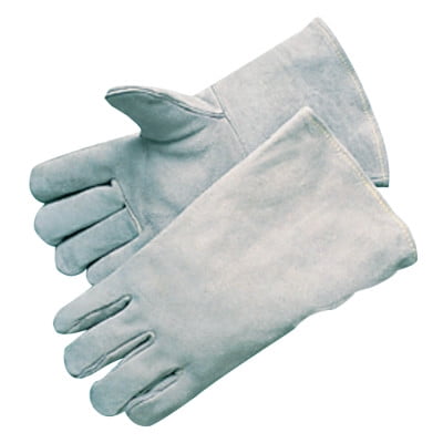 Economy Welding Gloves, Economy Shoulder Leather, Large,