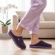 thumbnail image 2 of Pantuflas VeraCosy Bicolor con Espuma de Memoria Antideslizantes Lilas, 2 of 8