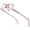 9175 Pink, variant on HEPIDEM Acetate Glasses Frame Men,Cat Eye Oval Optical Eyeglasses Vintage Retro Eyewear ( Clear Flower )