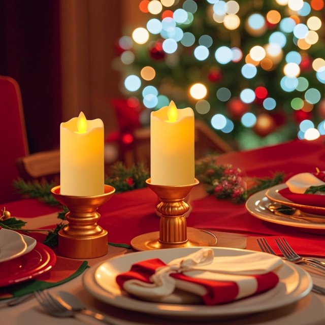 Velas electrónicas con forma de onda Ywbawe, velas LED de simulación brillante, decoración para bodas y cumpleaños, efectos de luz realistas. Ofertas de liquidación de hoy.