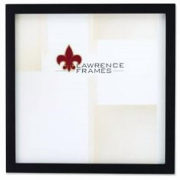 LawrenceFrames  10 x 10 in. Wooden Picture Frame, Black