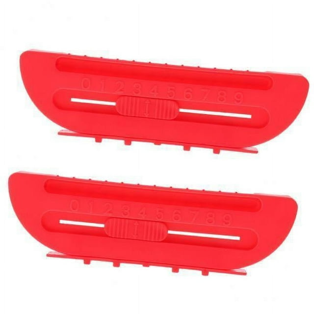 jinwen 2x 2 Pcs Air Hockey Goal Door Ball Stopper Block