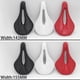 thumbnail image 4 of Asiento de bicicleta de fibra de carbono, sillín cómodo para bicicleta de montaña y carretera, cojín con diseño hueco, absorción de impactos con relleno de EVA para hombres y mujeres., 4 of 5