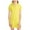 Yellow, variant on Fesfesfes Kids Solid Color Zipper Towel Cloth Hooded Short Sleeved Swimsuit for Girls 4-9 Years Perfect for Pool Parties,Beach Trips,and Water Play(Yellow,8-9 Years)