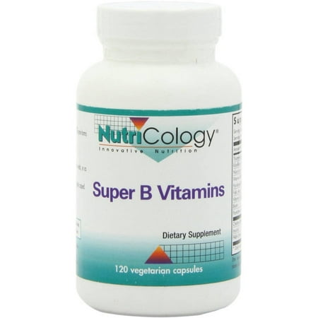 Nutricology Super B Vitamines, 120 CT