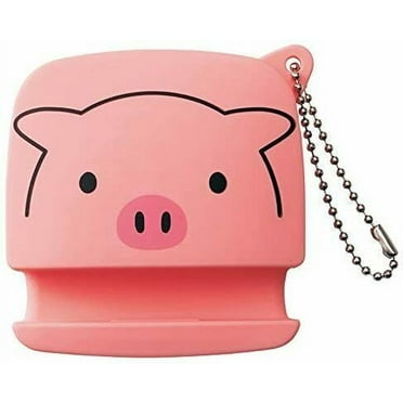 PuniLabo Pig Soft Silicone Smart Phone Stand with Accessory Pouch