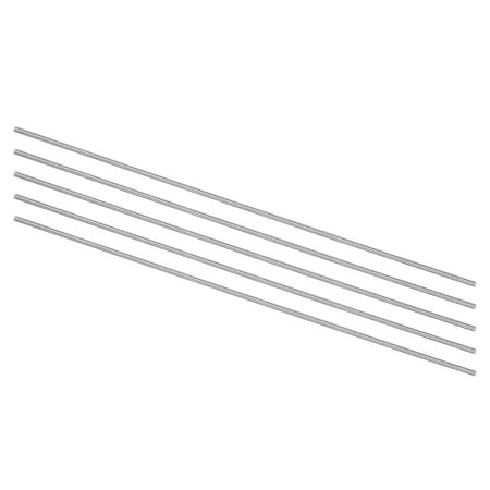 

Uxcell Round Metal Rods 1.5mm x 200mm High Speed Steel (HSS) Lathe Bar Stock Tool 5 Pieces