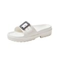 thumbnail image 2 of Women's Fashion Thick‑Sole Adjustable Buckle Strap Sandals, EVA Open‑Toe Slide Sandals For Summer Beach Pool Outdoor Casual Daily Wear White, 2 of 4