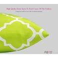 thumbnail image 4 of FBTS Prime Outdoor Pillows with Insert Green Geometry Patio Accent Throw Pillows 18x18 inch Square Decorative Pillows for Couch Bed Sofa Patio Garden Furniture, 4 of 5