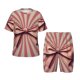 thumbnail image 1 of Balery Retro Bow Conjunto de Pijama Infantil de Manga Corta con Estampado – Ropa de Dormir de Algodón Suave-3X-Large, 1 of 6