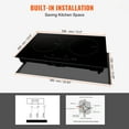 thumbnail image 6 of VEVOR Electric Cooktop, 2 Burners, 24'' Induction Stove Top, Built-in Magnetic Cooktop 1800W, 9 Heating Level Multifunctional Burner, LED Touch Screen w/ Child Lock & Over-Temperature Protection, 6 of 9