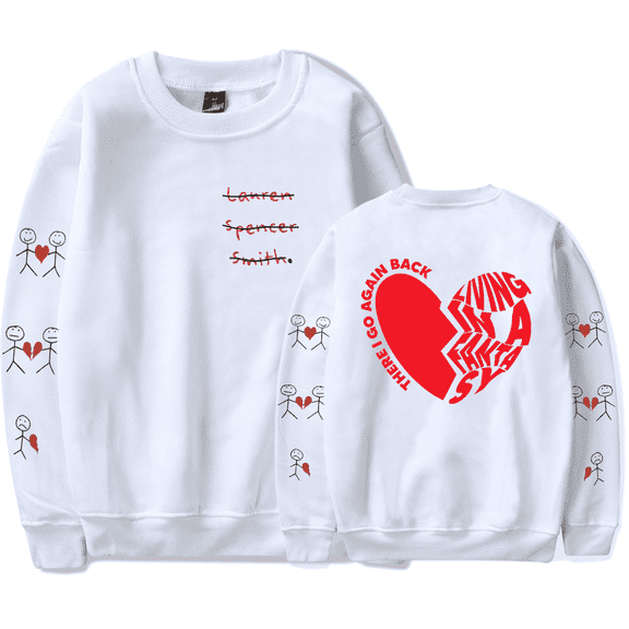 Lauren Spencer Smith Merch Sweatshirt Fashion Long Sleeve For Men Women Pullover Streetwear Outerwear Top