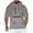 Gray, variant on ameIAEA Men Short Sleeve Hoodies Summer Casual Drawstring Pullover Sweatshirts with Pocket