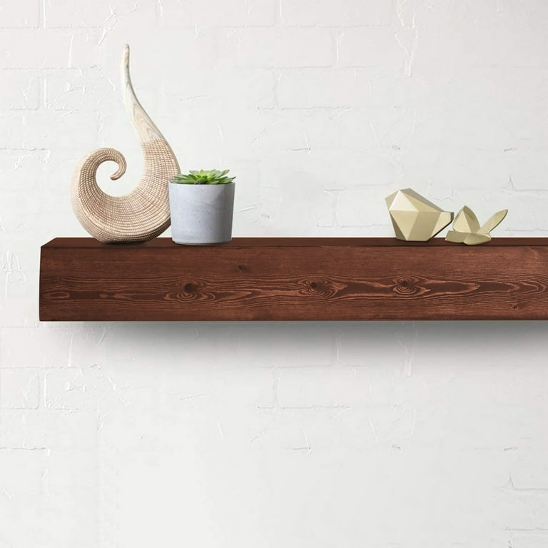 60 inch deals wood wall shelf