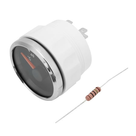 

Temperature Car Electromagnetic Water Thermometer 52mm 12~24V Vehicle Water Temp Gauge 40~120 Degrees Celsius