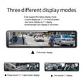 thumbnail image 6 of 12Inch 3 Cameras Dash Cam Rear View Mirror2.5k 2560*1440P Rearview Mirror Video Recording Loop Record Phone APP GPS Car DVR ,Effortless Control, 6 of 6