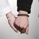 thumbnail image 4 of Pulseras magnéticas para parejas, pulsera magnética personalizada para parejas para él y ella, conjunto de pulsera trenzada de cuerda de promesa para parejas ER, 4 of 5