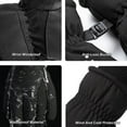 thumbnail image 4 of Guantes cálidos para esquí, guantes ligeros antideslizantes con pantalla táctil para deportes de trabajo al aire libre en invierno, 4 of 6