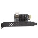 thumbnail image 1 of Tarjeta Adaptadora PCIe A , Indicador LED Tarjeta De Expansión PCIe A 3.0 Plug And Play PCI E1X Para Almacenamiento, 1 of 7