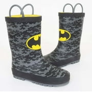 Western Chief Kids Boy's Batman Comics Rubber Rain Boots (Toddler/Little Kid)