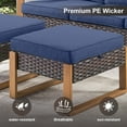 thumbnail image 3 of POCASSY Outdoor Ottoman with Sunbrella® Cushion, 3 of 5