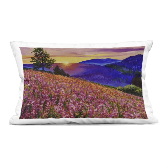 Stupell Industries Golden Moment Hillside View Decorative Printed Throw Pillow, design by Lee Ann Zirbes