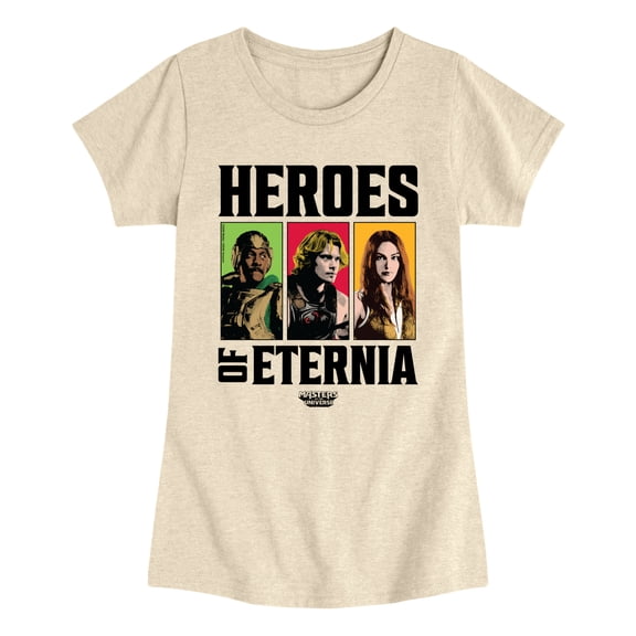Masters of the Universe - Heroes of Eternia - Youth Girls Fitted Short Sleeve T-Shirt