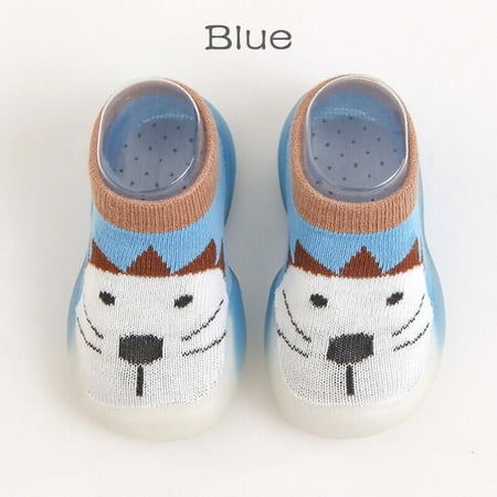 

Kids Baby Girls Boys Toddler Anti-Slip Slippers Socks Cotton Shoes Winter Warm