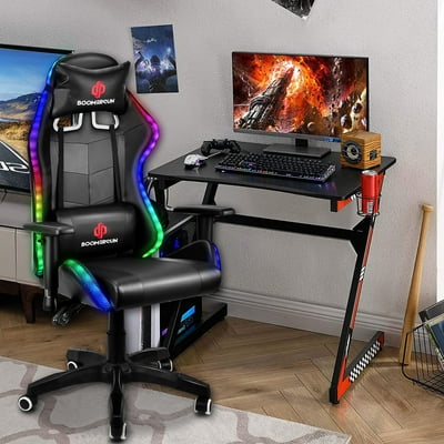 Ergonomic RGB Gaming Chair with Adjustable Armrests, Ghana Ubuy