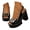 Black, variant on YLYL Womens Slingback Sandals Peep Toe Hollow Out Platform Wedge Sandals Comfortable Leather Insole Adjustable Strap Casual Summer Shoes Chunky Heel Sandal
