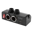 thumbnail image 1 of Car Cigarette Lighter VoltmeterCigar Lighter Socket Splitter Car USB Charger Car Power Adapter Crafted with Care, 1 of 5