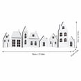 thumbnail image 2 of Gingerbread House Decoration Set Christmas Holiday Village Tabletop Ornament Festive Party Scene Layout for Home Mantel Desktop Collectible, 2 of 5