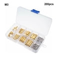 thumbnail image 3 of fastboy 200x Brass Standoffs Easy-to- And Durable Any Project Multiple Sizes Widely M3 1Set, 3 of 6
